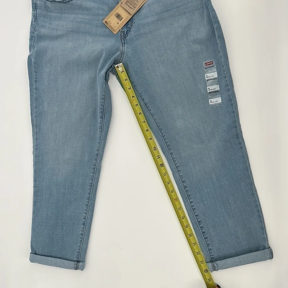 Levi's Light Wash Boyfriend Jean Size 16 NWT - Picture 10 of 12